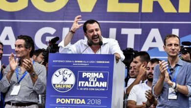 Dal palco di Pontida, Salvini proclama un governo molto lungo e cambiamenti imminenti in Europa