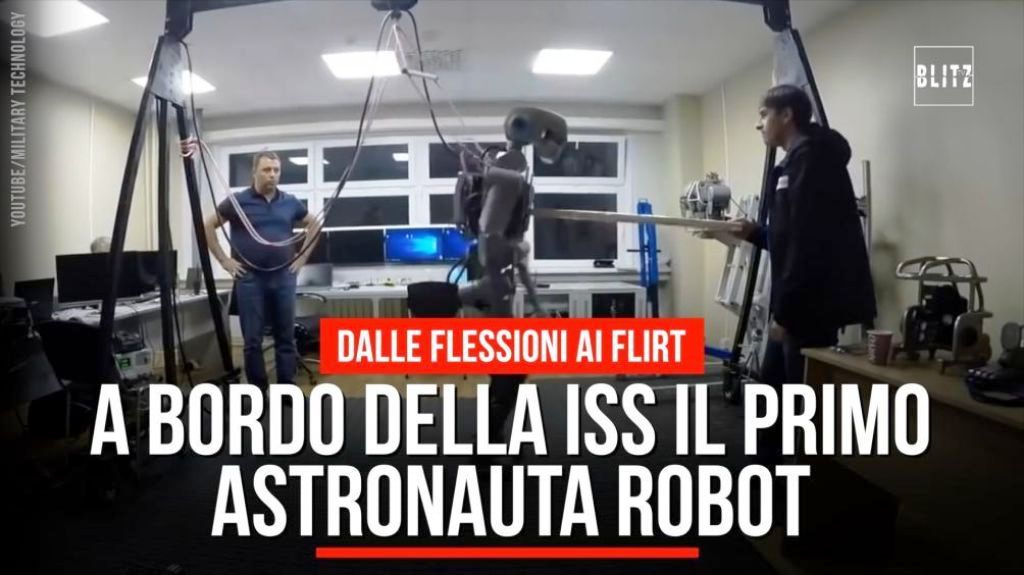 A bordo della Iss  il primo astronauta robot IL VIDEO 